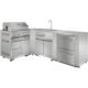 Thor Kitchen Outdoor Kitchen BBQ Grill Cabinet in Stainless Steel MK03SS304 - Image 5