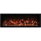 Amantii Symmetry XT 74" Smart Electric Fireplace - SYM-74-XT - Image 4