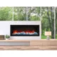 Amantii Symmetry XT 74" Smart Electric Fireplace - SYM-74-XT - Image 2