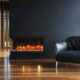Amantii Tru View Slim 60" Smart Electric Fireplace - 60-TRV-SLIM - Image 4