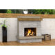 American Fyre Designs Brooklyn Smooth Fireplace 060-CG-N-SP-LBC - Image 2