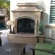 American Fyre Designs 16'' Radiused Bullnose Mariposa Outdoor Vent-Free Fireplace 173-01-N-CB-LUC - Image 2