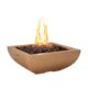 American Fyre Designs 30'' Bordeaux Petite Square Fire Bowl - Image 2