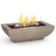 American Fyre Designs 50'' x 30'' Bordeaux Rectangle Fire Bowl - Image 2
