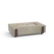 American Fyre Designs 60'' Iron Saddle Rectangular Outdoor Firetable - Image 5