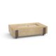 American Fyre Designs 60'' Iron Saddle Rectangular Outdoor Firetable - Image 7
