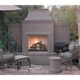 American Fyre Designs Grand Petite Cordova Outdoor Vent-Free Fireplace with Extended Bullnose Hearth 165-10-N-SM-RBC - Image 2