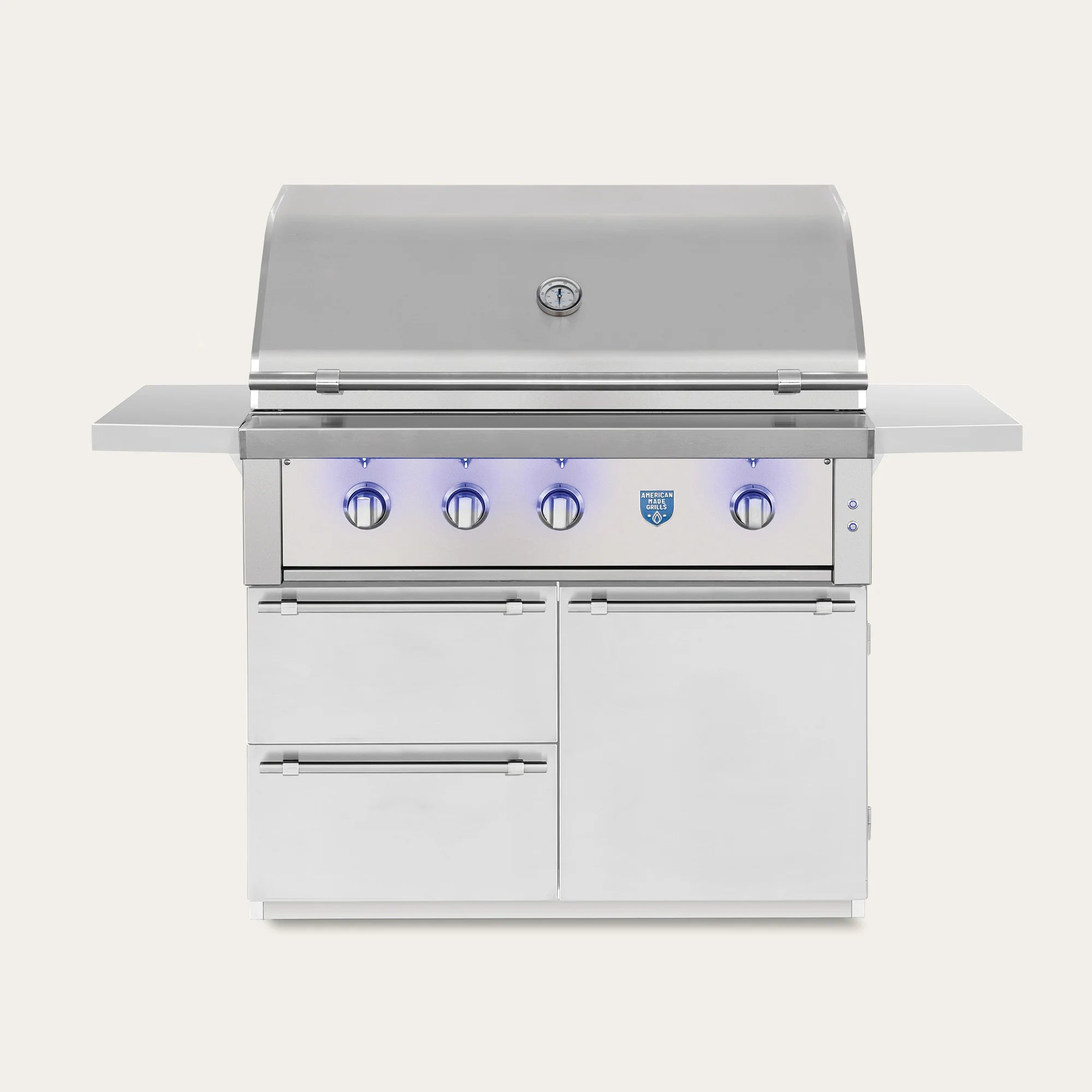images American Made Grills 42'' Freestanding Estate Gas Grill ESTFS42-NG - Image 1