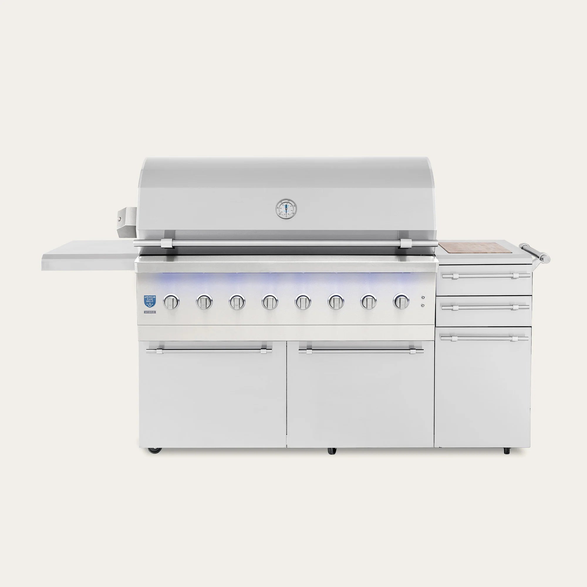images American Made Grills Freestanding Encore - 54" Hybrid Grill ENCFS54-NG - Image 1