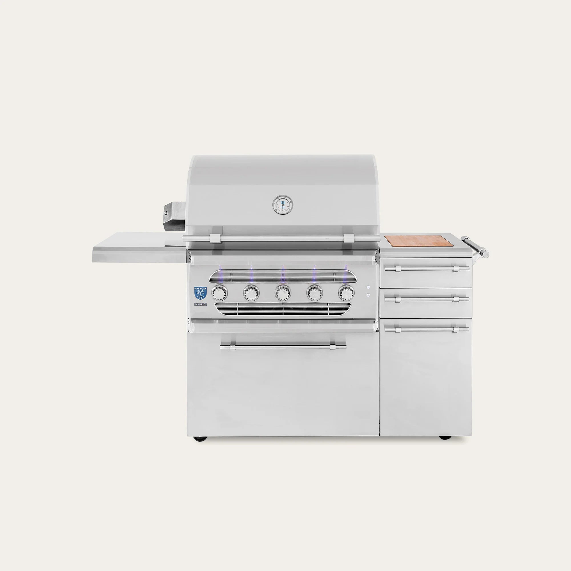 images American Made Grills Freestanding Muscle - 36" Hybrid Grill MUSFS36-NG - Image 1