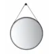 Ancerre 24” Sangle Led Mirror Black Framed Lighted Bathroom Vanity Mirror and Vegan leather Strap LEDM-SANGLE-24-B - Image 7