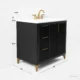 Ancerre 36” Turlington Bathroom Vanity Oak Single Sink VTS-Turlington-36-Oak-WQZ - Image 17