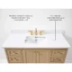 Ancerre 48” Audrey Bathroom Vanity Oak Single Sink Cabinet Set VTS-Audrey-48-Oak-WQZ - Image 5
