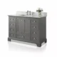 Ancerre 48” Audrey Bathroom Vanity Single Sink Cabinet Set Collection VTS-AUDREY-48-W-CW - Image 24