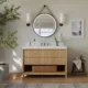 Ancerre 48” Momo Bathroom Vanity Oak Single Sink VTS-Momo-48-Oak-WQZ