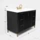 Ancerre 48” Turlington Bathroom Vanity Oak Single Sink VTS-Turlington-48-Oak-WQZ - Image 15
