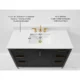 Ancerre 48” Turlington Bathroom Vanity Oak Single Sink VTS-Turlington-48-Oak-WQZ - Image 20