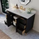 Ancerre 48” Turlington Bathroom Vanity Oak Single Sink VTS-Turlington-48-Oak-WQZ - Image 19