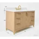 Ancerre 48” Turlington Bathroom Vanity Oak Single Sink VTS-Turlington-48-Oak-WQZ - Image 3