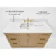 Ancerre 48” Turlington Bathroom Vanity Oak Single Sink VTS-Turlington-48-Oak-WQZ - Image 5