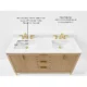 Ancerre 60” Turlington Bathroom Vanity Oak Double Sinks VTS-Turlington-60-Oak-WQZ - Image 6