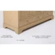 Ancerre 84” Audrey Bathroom Vanity Oak Double Sink Cabinet Set VTS-Audrey-84-Oak-WQZ - Image 11