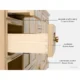 Ancerre 84” Audrey Bathroom Vanity Oak Double Sink Cabinet Set VTS-Audrey-84-Oak-WQZ - Image 9