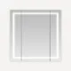 Aquadom Royale Plus 36''х 36'' LED Triple Door Lighted Medicine Cabinet - Image 17
