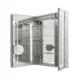 Aquadom Royale Plus 36''х 36'' LED Triple Door Lighted Medicine Cabinet - Image 4