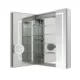 Aquadom Royale Plus 36''х 36'' LED Triple Door Lighted Medicine Cabinet - Image 3
