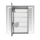 Aquadom Royale Plus 36''х 36'' LED Triple Door Lighted Medicine Cabinet - Image 9