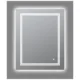 Aquadom SOHO 24" X 30" Rectangular Ultra-Slim Frame LED Lighted Bathroom Mirror With Defogger - Image 2