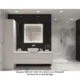 Aquadom SOHO 24" X 30" Rectangular Ultra-Slim Frame LED Lighted Bathroom Mirror With Defogger - Image 5