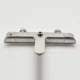 Aquadom ZEN 3-Function Thermostatic Shower System with 10″ Square Rainfall Head Brushed Nickel Finish - Image 5