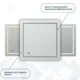 Aquadom Daytona 96'' × 36'' LED Lighted Bathroom Mirror - Image 11