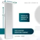 Aquadom Edge Royale 15'' × 70'' Right Hinge LED Lighted Medicine Cabinet - Image 12