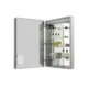 Aquadom Edge Royale 24'' × 32'' Left Hinge LED Lighted Medicine Cabinet - Image 8