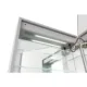 Aquadom Edge Royale 24'' × 32'' Left Hinge LED Lighted Medicine Cabinet - Image 11