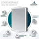 Aquadom Edge Royale 24'' × 32''  Right Hinge LED Lighted Medicine Cabinet - Image 10