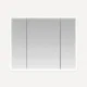 Aquadom Edge Royale 40'' × 32'' LED Lighted Triple Door Medicine Cabinet