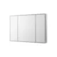 Aquadom Edge Royale 40'' × 32'' LED Lighted Triple Door Medicine Cabinet - Image 4