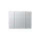 Aquadom Edge Royale 40'' × 32'' LED Lighted Triple Door Medicine Cabinet - Image 6