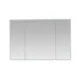 Aquadom Edge Royale 48'' × 32'' LED Lighted Triple Door Medicine Cabinet - Image 7