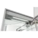 Aquadom Edge Royale 72'' × 32'' LED Lighted Medicine Cabinets - Image 6