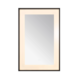 Aquadom Lexington 24''x 36'' x 2.28'' LED Lighted Slim Frame Mirror with Defogger Matte Black Finish - Image 8