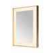 Aquadom Lexington 30''x 36'' x 2.28'' LED Lighted Slim Frame Mirror with Defogger Brushed Gold Finish - Image 2