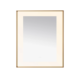 Aquadom Lexington 30''x 36'' x 2.28'' LED Lighted Slim Frame Mirror with Defogger Brushed Gold Finish - Image 5