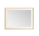 Aquadom Lexington 48''x 36'' x 2.28'' LED Lighted Slim Frame Mirror with Defogger Chrome Finish - Image 8