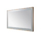 Aquadom Lexington 60''x 36'' x 2.28'' LED Lighted Slim Frame Mirror with Defogger Brushed Gold Finish - Image 8