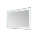 Aquadom Lexington 60''x 36'' x 2.28'' LED Lighted Slim Frame Mirror with Defogger Chrome Finish - Image 4